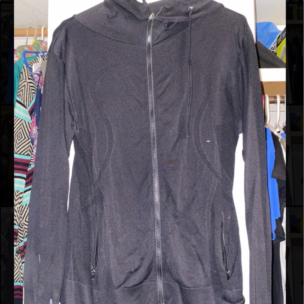 Jacket, hoodie, & a vest